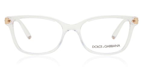 dolce and gabbana clear eyewear